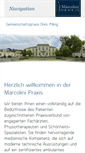 Mobile Screenshot of marcolini-praxisklinik.de